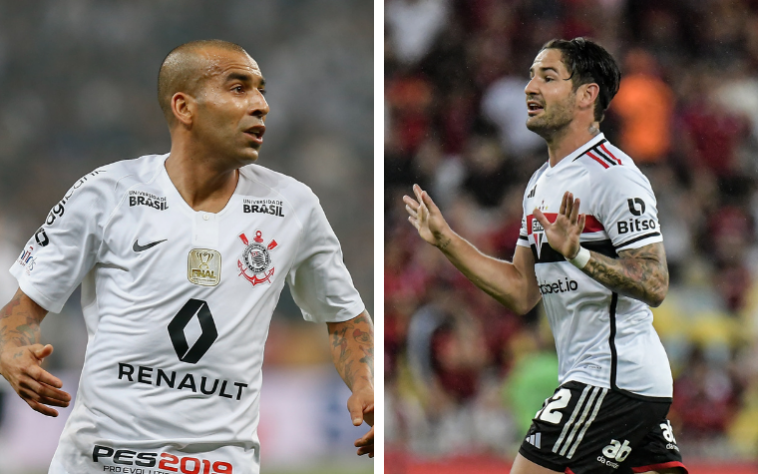 São Paulo e Corinthians se enfrentam neste domingo (28), às 16h (de Brasília), pela 28 rodada do Brasileirão 2024. A partida será disputada no Morumbis, em São Paulo. Relembre 10 jogadores que atuaram por São Paulo e Corinthians