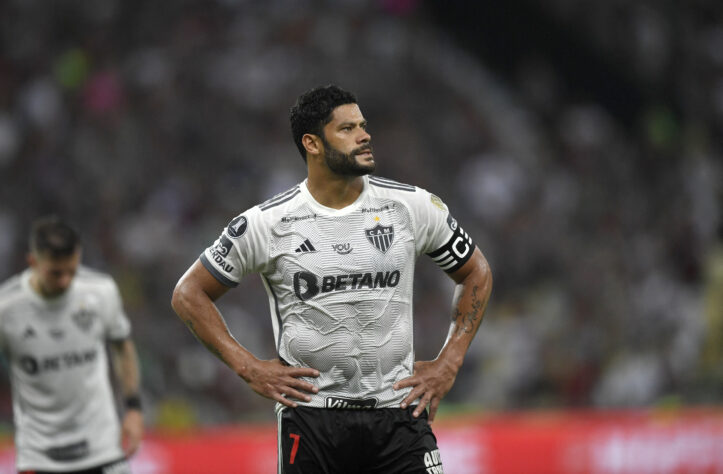 Hulk no Maracanã, no jogo de ida do Atlético-MG contra o Fluminense