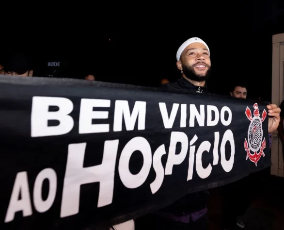 O mais novo reforço do Corinthians já entendeu a expressão 'bando de loucos' da torcida