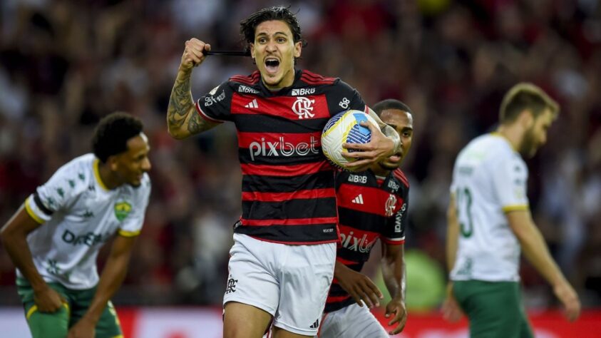 Decisivo por mais uma vez, Pedro foi autor do único gol do Flamengo no empate por 1 a 1 com o Cuiabá, pelo Brasileirão. O Dourado sofreu um gol do atacante nesta temporada. 