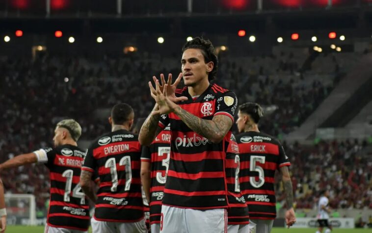 Pedro fez um golaço na vitória do Flamengo contra o Palestino, por 2 a 0, na primeira rodada da Libertadores. Este foi o único gol do atacante contra El Tino neata temporada.