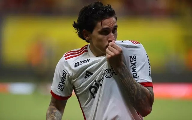 Pedro marcou os gols da classificação do Flamengo contra o Amazonas na Copa do Brasil. A Onça Pintada sofreu dois gols do atacante nesta temporada. 