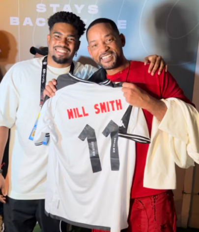 Will Smith - O ator e cantor se apresentou na última quinta feira e foi presenteado com uma camisa do Vasco com o seu nome e o número 11 (atualmente usado por Philippe Coutinho)