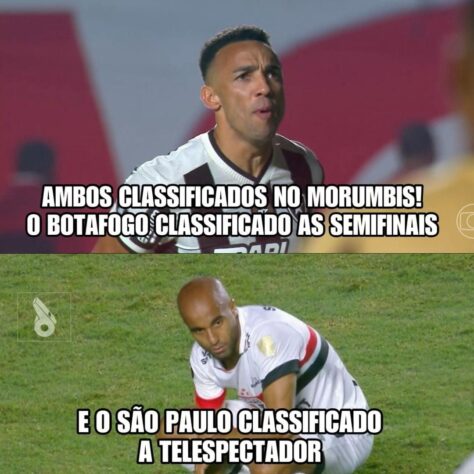 São Paulo, um dos times mais tradicionais da Libertadores, está desclassificado para o Botafogo, que está na sua terceira semifinal na história da competição.