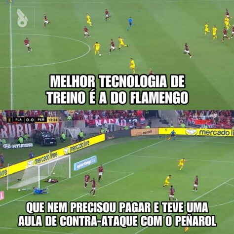 Derrota do Flamengo nas quartas da Libertadores rende memes nas redes sociais.