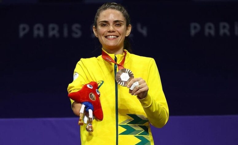 A paraibana Silvana Fernandes conquistou a medalha de bronze na categoria até 57kg do taekwondo. Na disputa, a brasileira derrotou Kamilya Dosmalova, do Cazaquistão, por 28 a 13.