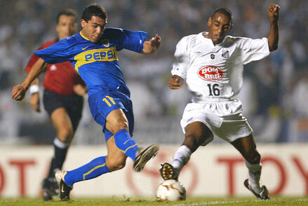 Boca Juniors 5x1 Santos (2003)