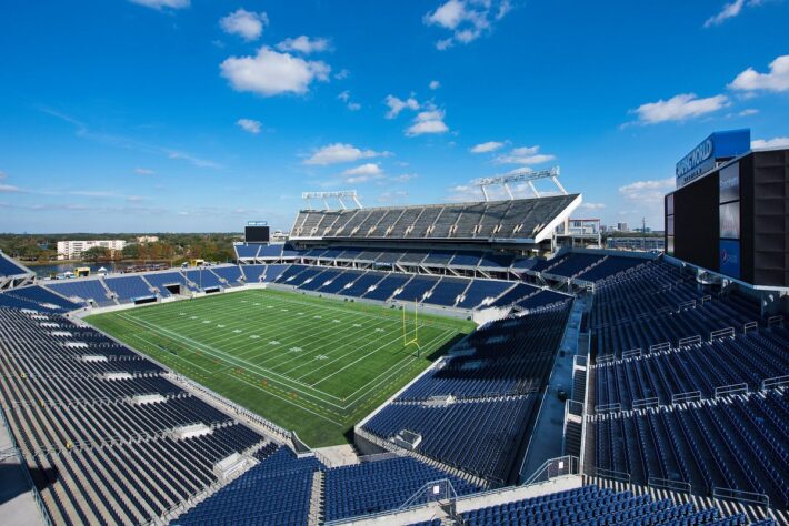 Camping World Stadium (Orlando, Flórida) - Capacidade: 65.000.