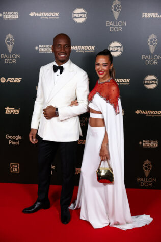 Didier Drogba e Gabrielle Lemaire  