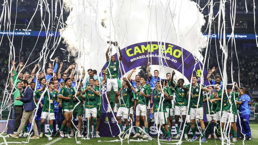 O Palmeiras conquistou o tricampeonato brasileiro sub-20, na última segunda (30), e  se tornou o maior campeão na categoria. Relembre os últimos títulos do Verdão