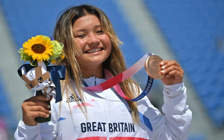 Sky Brown (Park feminino): bronze em Tóquio 2020 e Paris 2024