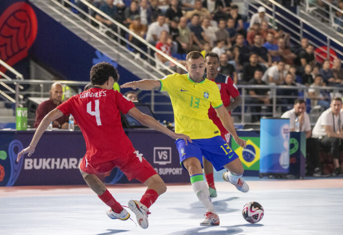 14.09.2024 - Fase de grupos - 1ª Rodada - Brasil 10x0 Cuba [Leto Ribas/CBF]