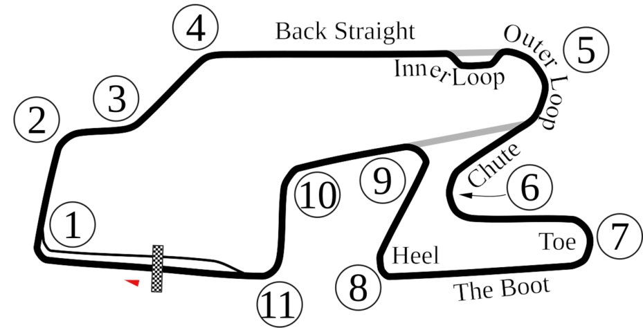 GP dos Estados Unidos: Watkins Glen - 1961 a 1980