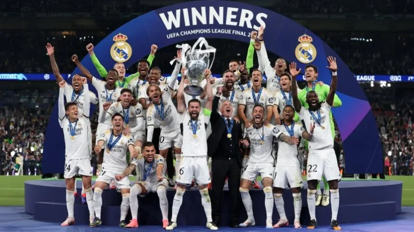 UEFA (Europa): Real Madrid (Espanha) - Campeão da Champions League 2021/2022 - Representante da Europa