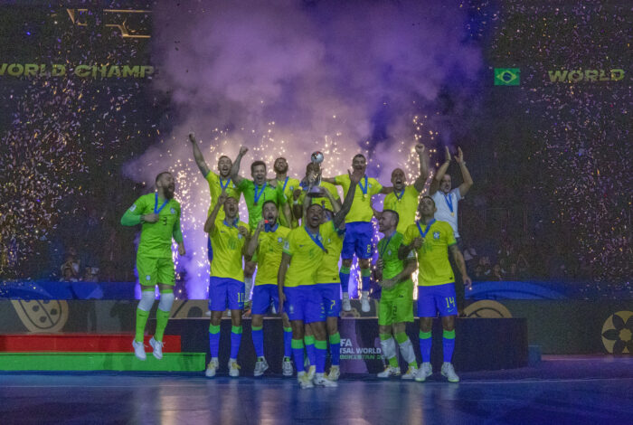 Brasil no topo! Veja o ranking mundial do futsal atualizado