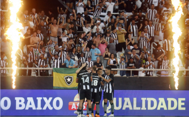 2023-05-07, Botafogo 2-0 Atlético Mineiro - O Galo foi uma das vítimas do primeiro turno histórico do Alvinegro no Brasileirão 2023.