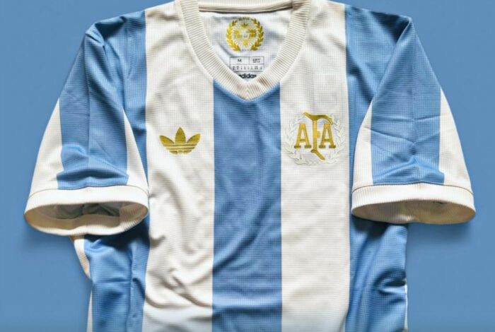 Muita aura! Argentina lança novo uniforme comemorativo; veja imagens