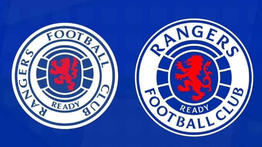 Rangers (escudo antigo e novo)