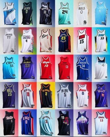 A NBA divulgou nesta quinta-feira (14) os novos uniformes temáticos patrocinados pela Nike. A coleção chama Nike NBA City Edition; confira!