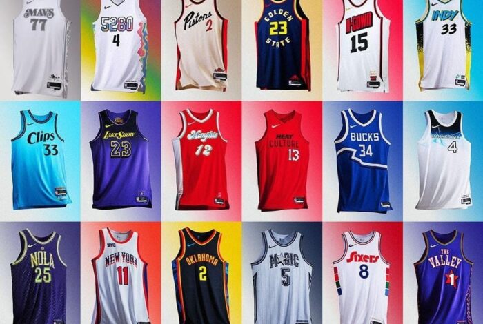 NBA divulga os novos uniformes da Nike NBA City Edition; veja!