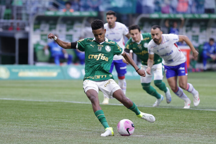 Palmeiras - título: 8.6% / rebaixamento: 0% / Libertadores: 100% / Sul-Americana: 0%