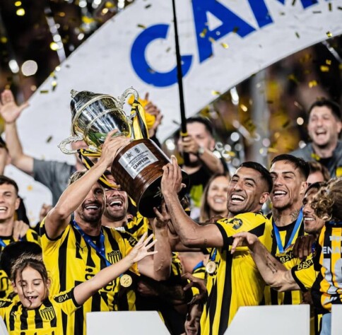 O Peñarol foi o campeão uruguaio em 2024.