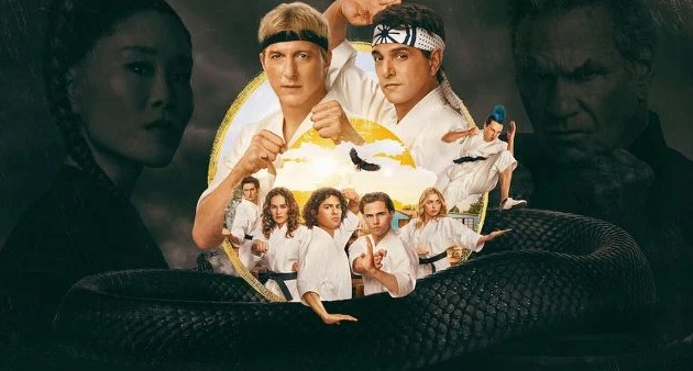 Cobra Kai -  A série é continuação direta dos filmes Karatê Kid, onde a história de Johnny Lawrence é retratada após os eventos do filme