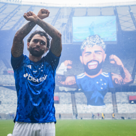 Gabigol é apresentado a torcida do Cruzeiro