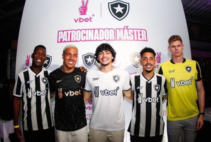 Botafogo tem o sexto maior patrocinador máster do Brasil; confira o ranking!