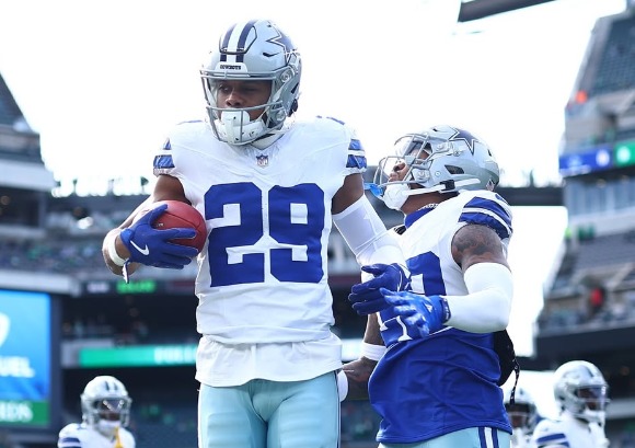 Em oitavo lugar, o Dallas Cowboys (4,6% do total de fãs).