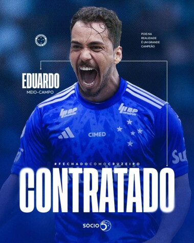 Eduardo - Botafogo -> Cruzeiro - Custo zero - Até 2025