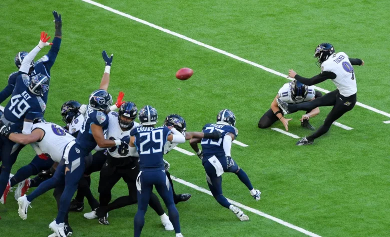 Tottenham Hotspur Stadium, Inglaterra - Tennessee Titans x Baltimore Ravens