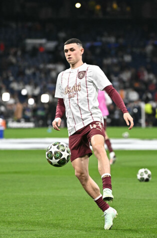 Phil Foden, do Manchester City, está avaliado em 140 milhões de euros