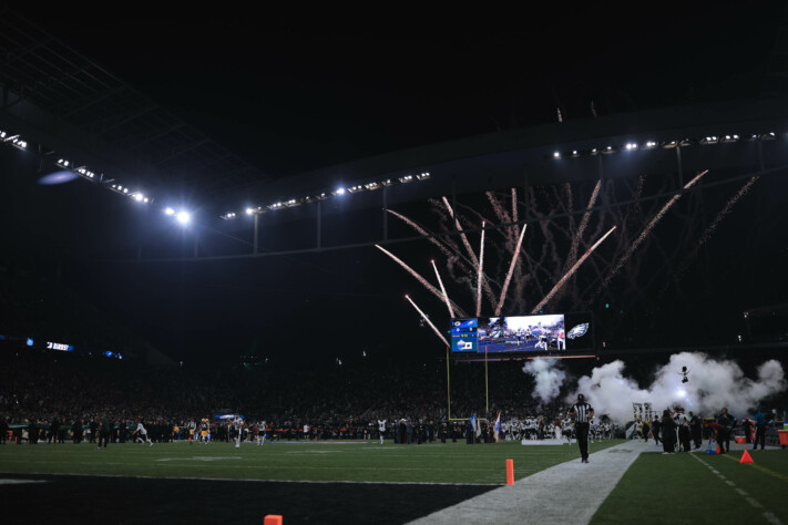 Neo Química Arena, Brasil - Philadelphia Eagles x Green Bay Packers