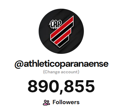 19° Athletico Paranaense: 890 mil