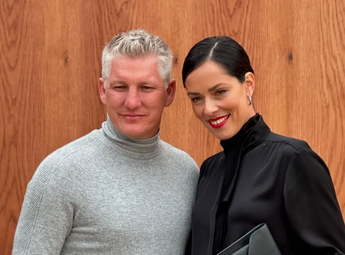 Schweinsteiger e Ana Ivanović