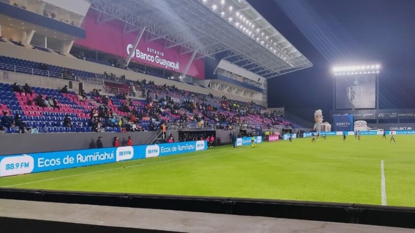 4. Estádio Banco Guayaquil, Quito: 2.850 metros (Independiente dell Vale)