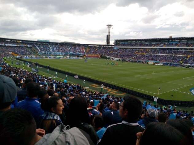 5. Estádio El Campín, Bogotá: 2.640 metros (Independiente Santa Fe)