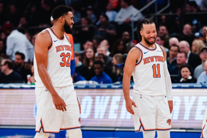 New York Knicks - Jalen Brunson e Karl-Anthony Towns (2025)