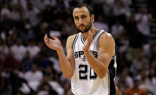 Manu Ginóbli - 1057 jogos pelo San Antonio Spurs