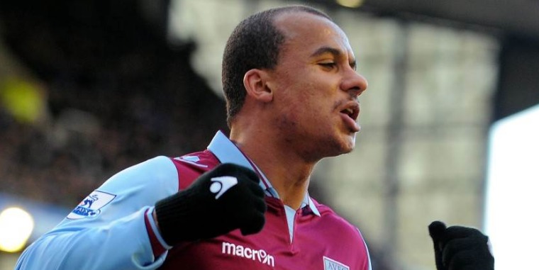 Agbonlahor pelo Aston Villa, em 2008/09