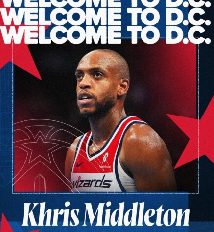 Khris Middleton (3x All-Star) - trocado pelo Bucks para o Wizards