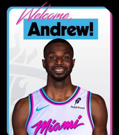 Andrew Wigging (1x All-Star) - trocado pelo Warrios para o Miami Heat