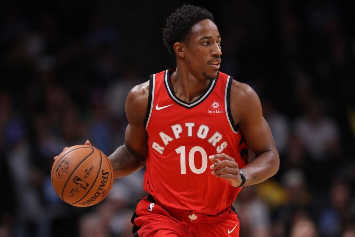 Toronto Raptors - DeMar DeRozan, 13.296 pontos