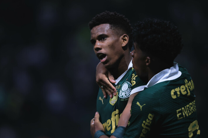 2 de maio dee 2024: Palmeiras 2x1 Botafogo-SP (Copa do Brasil) ➡️ Estêvão faz o gol da vitória aos 53 minutos do segundo tempo ⚽