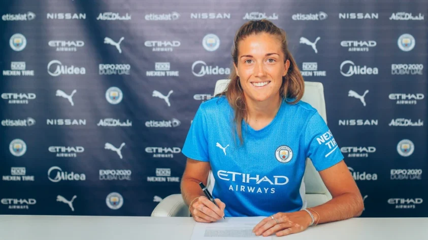 Filippa Angeldahl atuou no Manchester City entre 2021 e 2023 e está no Real Madrid desde 2024