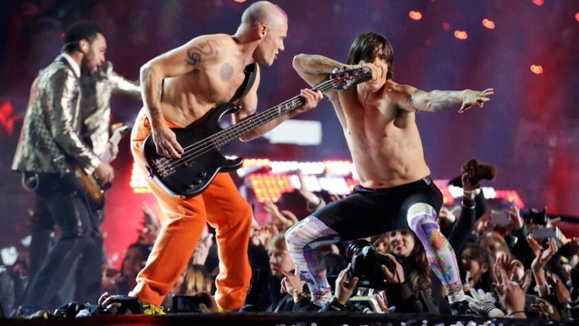 Flea, baixista Red Hot Chili Peppers