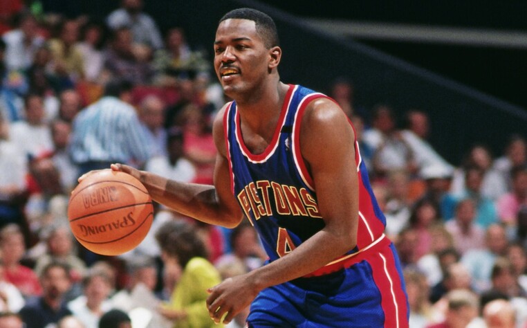 Joe Dumars - 1018 jogos pelo Detroit Pistons