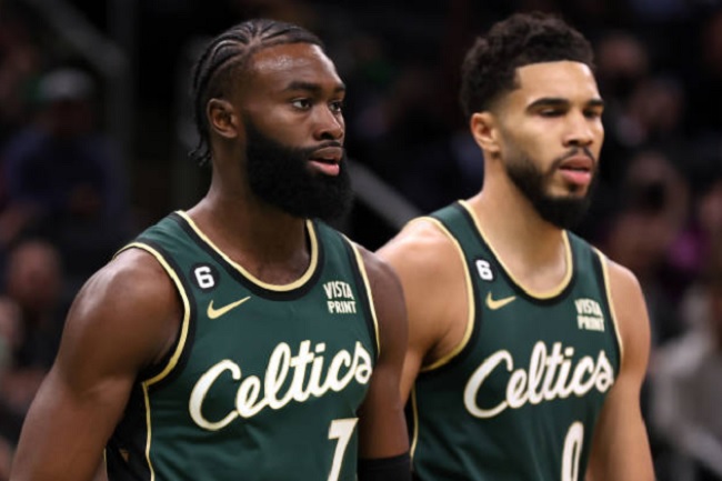 Boston Celtics - Jaylen Brown e Jayson Tatum (2025)