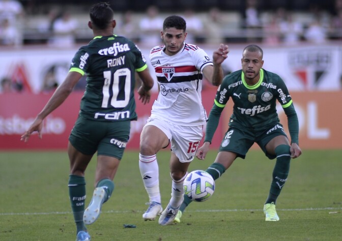 Primeiro turno do Brasileirão 2023 - São Paulo 0 x 2 Palmeiras 